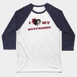 I Love My Boyfriend_Tom Hiddleston Baseball T-Shirt